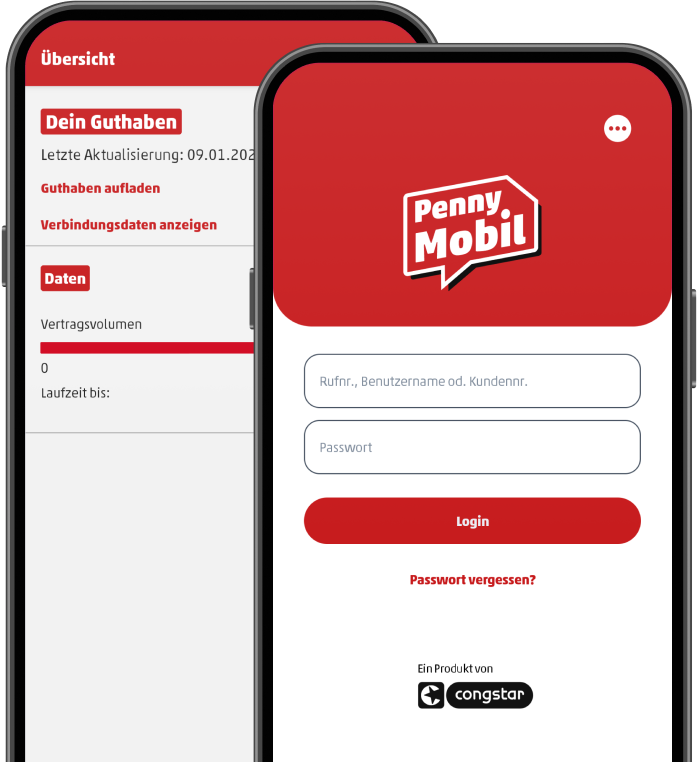 Penny Mobil App Startseite